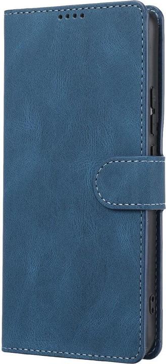 Produktbild Cover-Discount Galaxy S23 - Leder Etui Hülle blau (Samsung Galaxy S23)