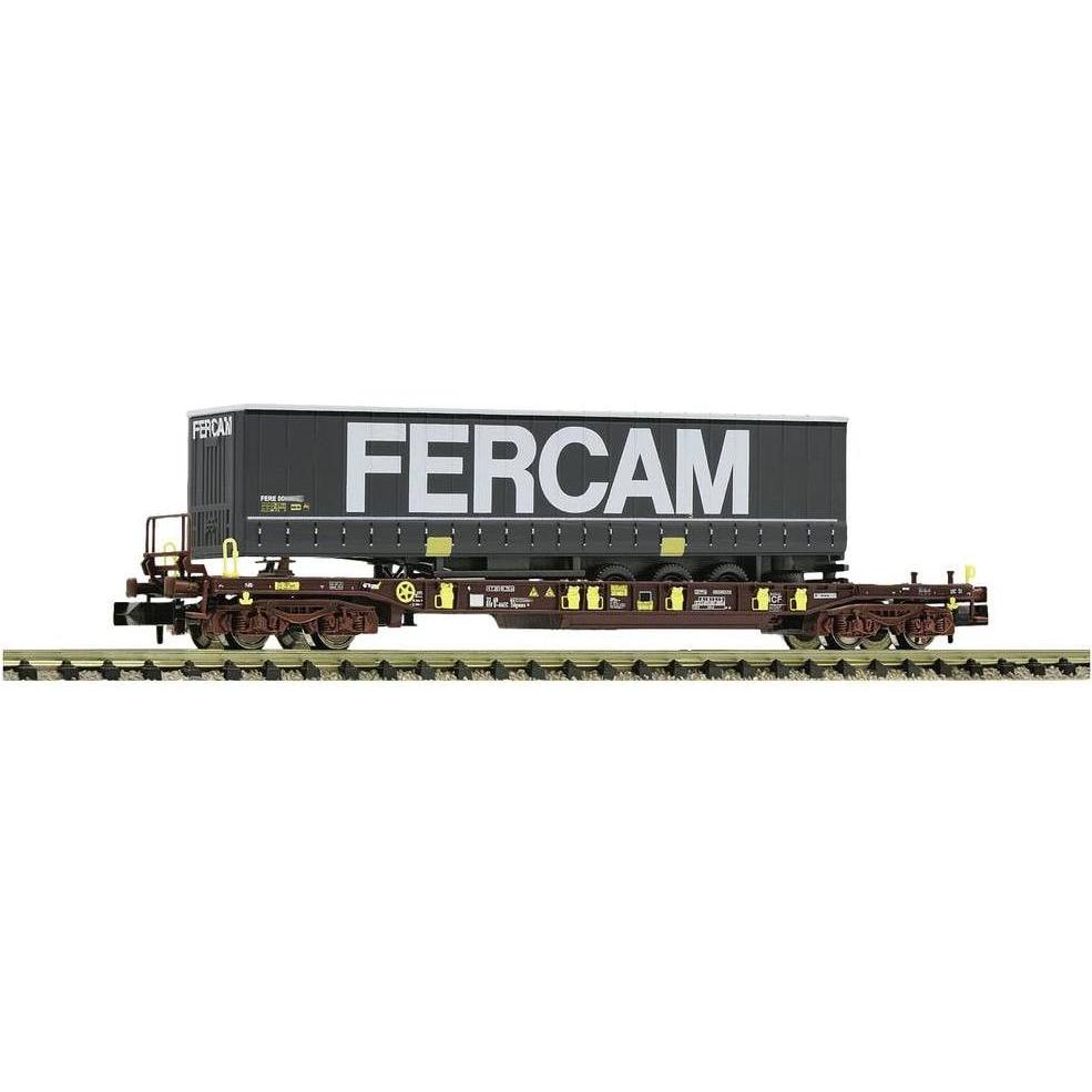 Fleischmann 825060 N Taschenwagen T3 der AAE Mit Auflieger der Spedition Fercam (Spur N)