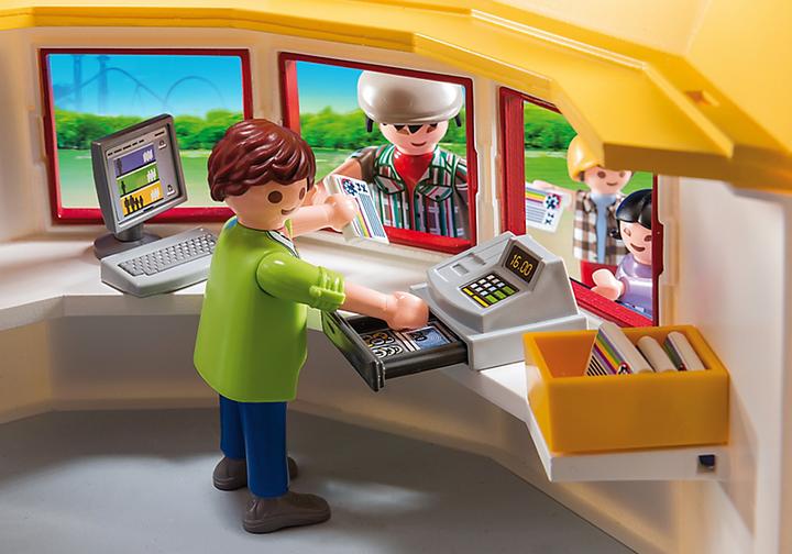 Actual product image Playmobil Ferris wheel with colourful lighting (5552)