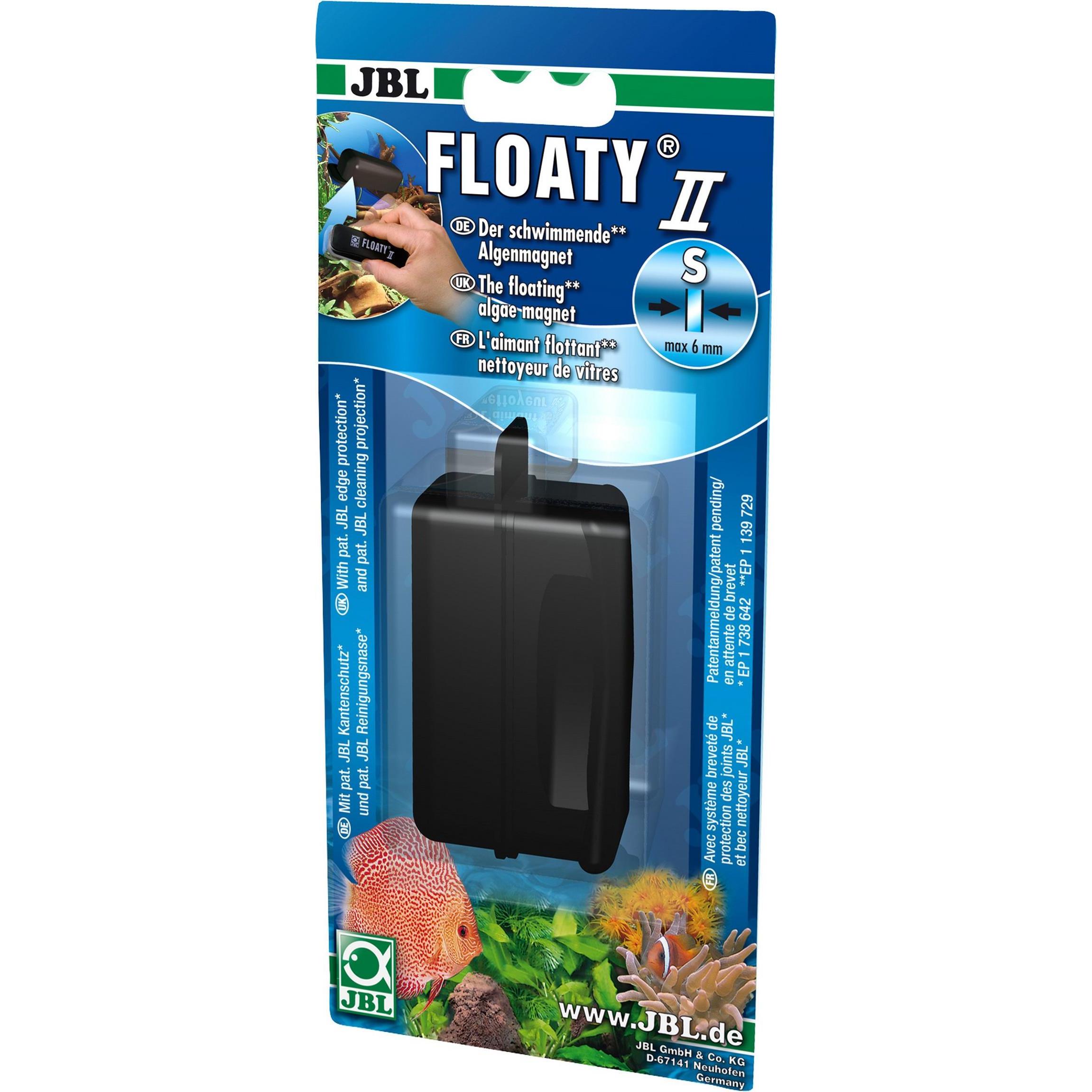JBL Aquaristik und Terraristik Floaty II L für Glasstärke 15mm (Aquarium Reinigung), Aquarium Pflege