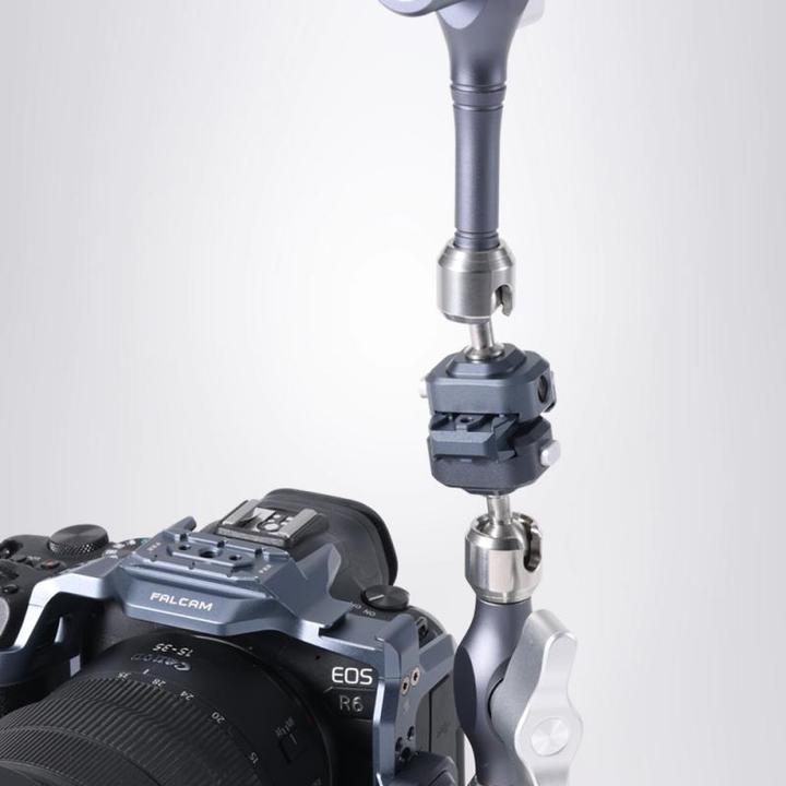 Image du produit Falcam F22 & Cold Shoe Three Positiondual Head Quick Release Plate F22A3A04 (Adaptateur pour pied)
