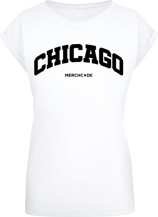 Immagine prodotto Merchcode Maglietta da donna Chicago Wording - 117985 (XXL)