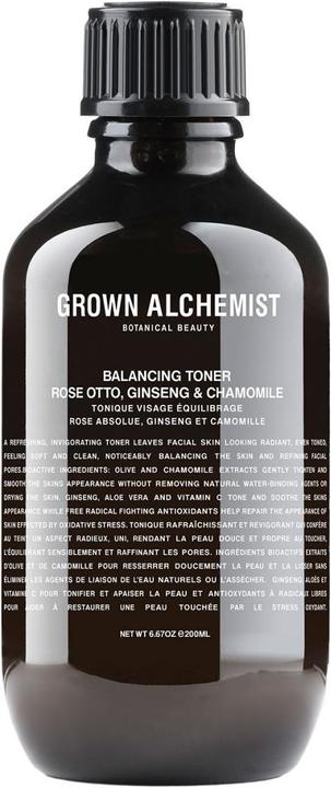 Actual product image Grown Alchemist Balancing Toner (Facial cleansing wipes, 200 ml)
