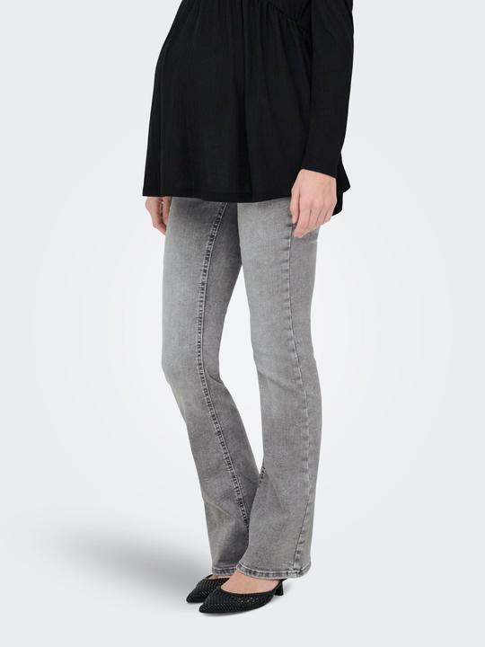 Actual product image Only Maternity OLMBLUSH Mittlere Taille Flared Jeans Flared fit jeans (32)