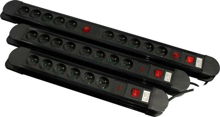 Actual product image Maclean Power strip (10x, CEE 7/5, 1.50 m)
