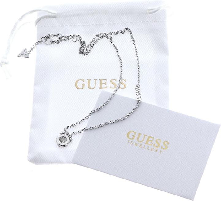 Immagine prodotto Guess - Collana in acciaio con zirconi alla moda JUBN04593JWRHT/U (Acciaio inossidabile, Vetro)