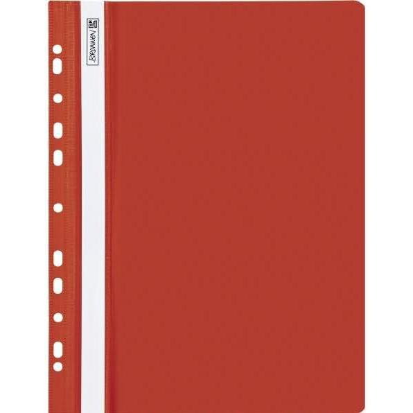 Brunnen, Mappe, Schnellhefter Kunststoff rot DIN A4 (A4, 1 x)