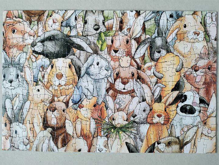 Image du produit Tactic Puzzle Lapins, 200 pièces. (200 pièces)