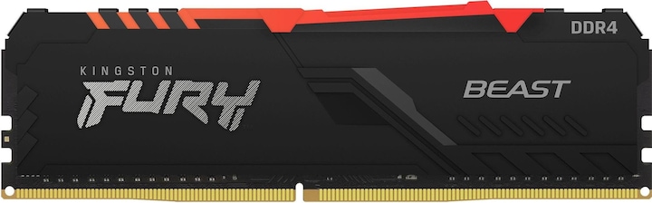 Actual product image Kingston FURY Beast RGB (2 x 8GB, 3200 MHz, DDR4-RAM, DIMM)