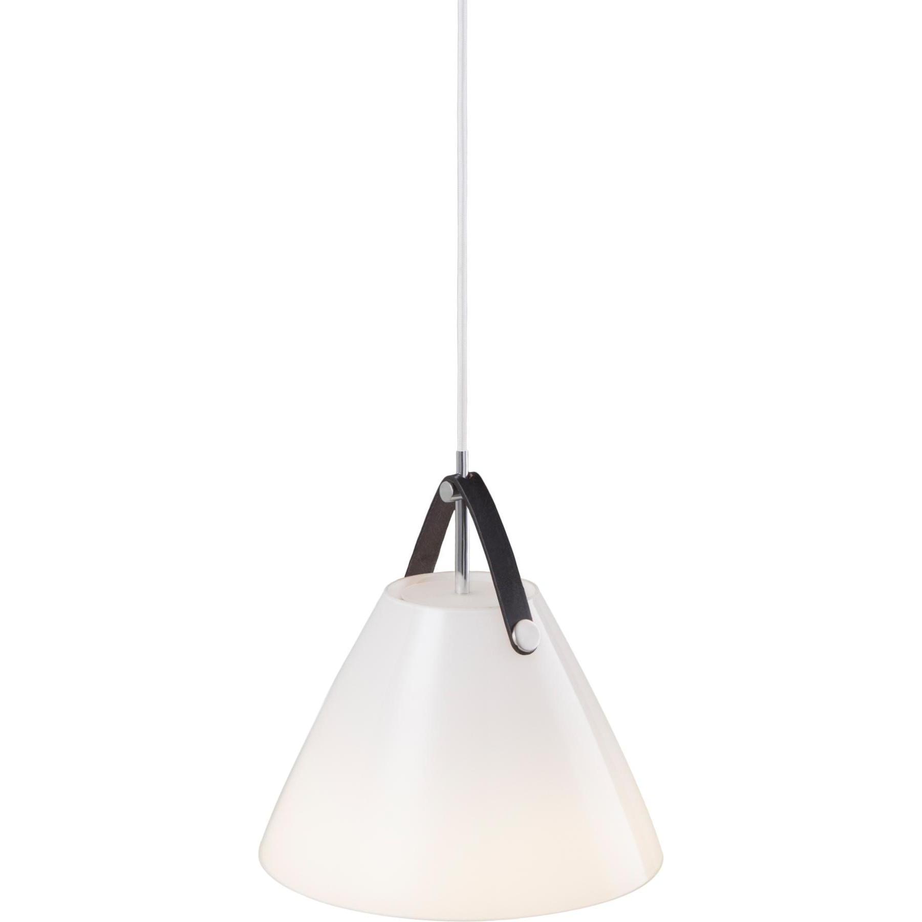 Nordlux Bianco Lampada A Sospensione, Cinghia (E27)