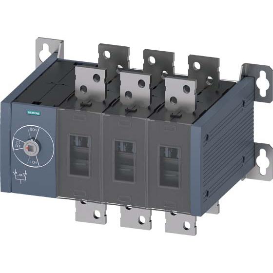 Siemens, Systemstromversorgung, Hauptschalter 1600A 3p IP20 Einb 3KC0354-0RE00-0AA0