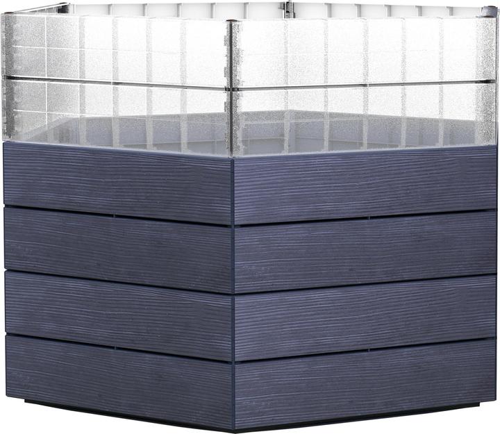 Garantia Letto rialzato ERGO " Turbo L 75 " Set completo - Legno e FLORA