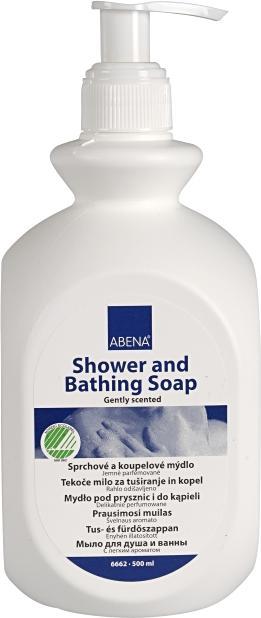 Abena Skincare Dusch- und Badeseife (Flüssigseife, 500 ml)