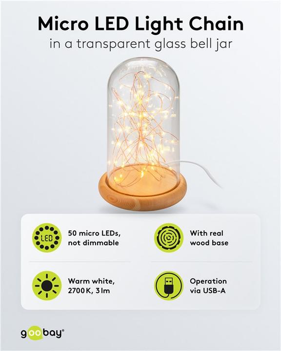 Produktbild Goobay Glasglocke