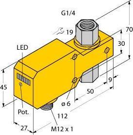Produktbild Turck Inline-Sensor