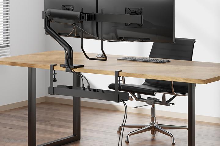Actual product image Neomounts Kabelaufbewahrung -5kg Klemme/universal/60cm/schwarz
