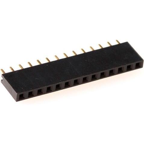 MPE-Garry 20 pole PCB wire to board female header with 2.54mm raster, Elektronikkabel + Stecker