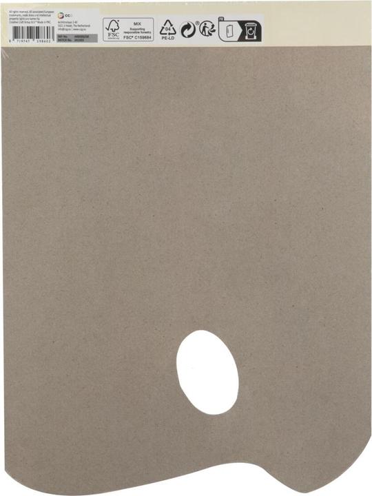 Actual product image Grafix Tear-off pallet, 40 sheets