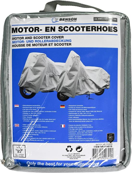 Actual product image Benson Motor and scooter cover