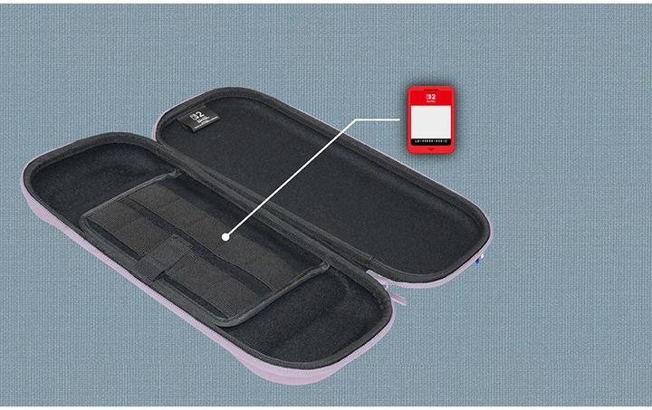 Image du produit HORI SWITCH 2/SWITCH Custodia Tough Pouch Slim Lavanda (Switch 2)
