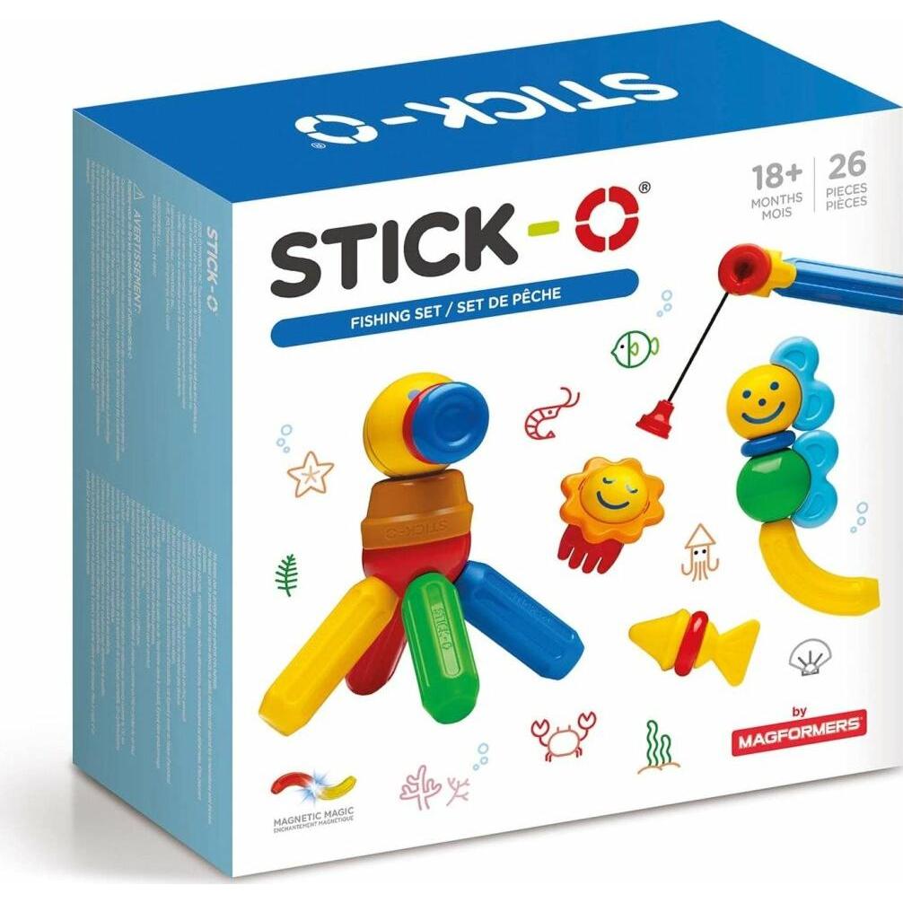 Magformers Stick-O Rinkinys Angelgerät 26 Stück