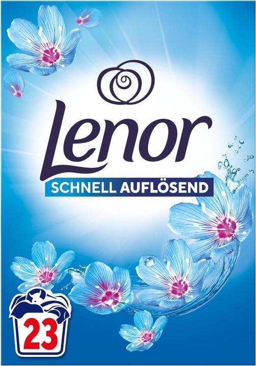 Lenor WM Pulver Aprilfrisch 1.265KG - 23WL Waschpulver (23 Washing cycles, Washing powder)