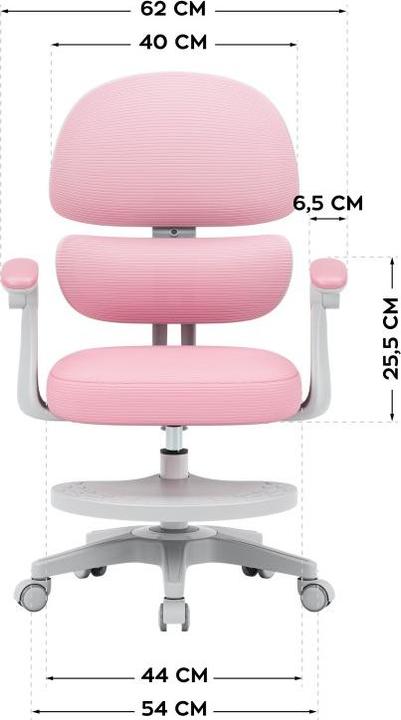 Actual product image Mark Adler Ergonomischer Kinderstuhl Junior 4.4 Rosa