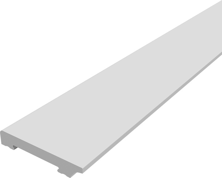 Immagine prodotto Neu.Haus Battiscopa Coevorden set da 24 195x7 cm bianco