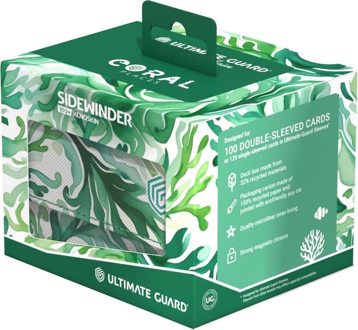 Productafbeelding Ultimate Guard Sidewinder 100+ Xenoskin 2025 Exclusive "Coral Places" - Kelp Forest