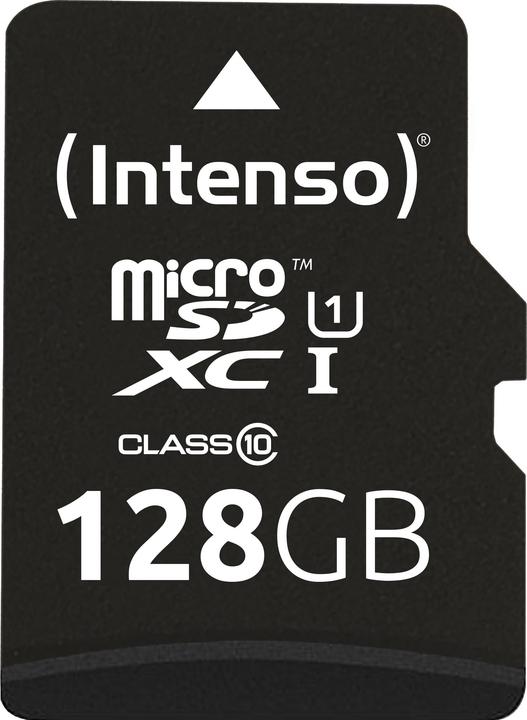 Productafbeelding Intenso UHS-I Premium (128 GB, microSDXC, U1, UHS-I)