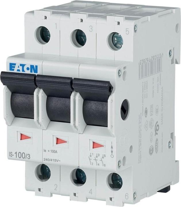 Produktbild Eaton Hauptschalter Grau 3polig 100