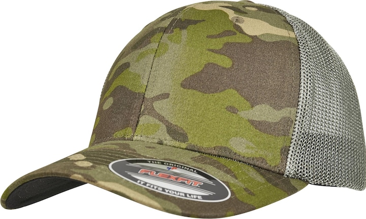 Actual product image Flexfit Multicam Trucker Mesh Cap - 13949 (One size)