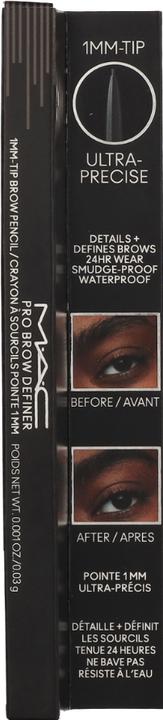 Image du produit MAC Cosmetics Pro Brow Definer 1Mm-Tip Brow Pencil Stud (étalon)
