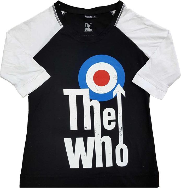Produktbild The Who Elevated Target Baumwolle Raglan TShirt (L)