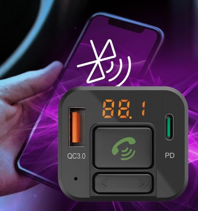 Produktbild Hama FM-Transmitter mit Bluetooth- und Freisprechfunktion (Sender)