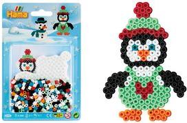 Image du produit Hama Perles à repasser midi ""Pingouin"", sous blister Diamètre perles à repasser midi : 5,0 mm