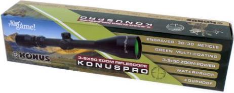 Actual product image Konus Riflescope Konuspro 3-9x50 (50 mm)