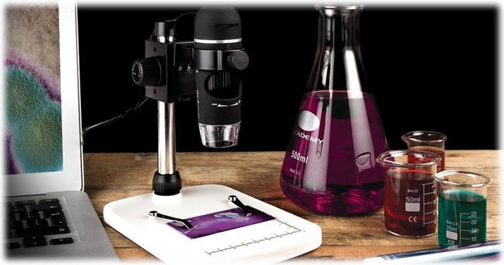 Actual product image veho DX-2 USB 5MP Microscope
