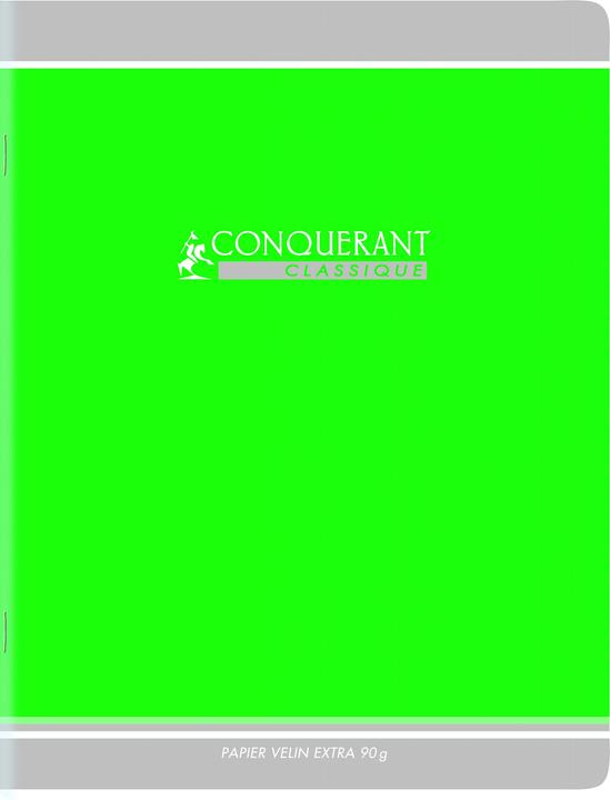 Actual product image Conquerant CLASSIQUE Cahier 170 x 220 mm, SeyŠs, 96 pages (170 x 220 mm, Checked, Soft cover)