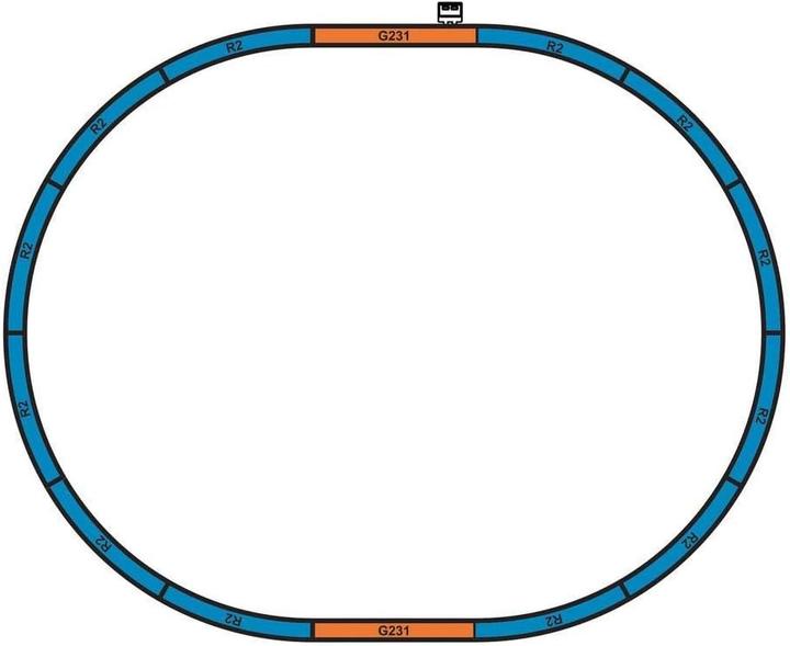 Image du produit Piko Coffret de départ locomotive à vapeur train de voyageurs PKP voie A, ballast (Piste H0)