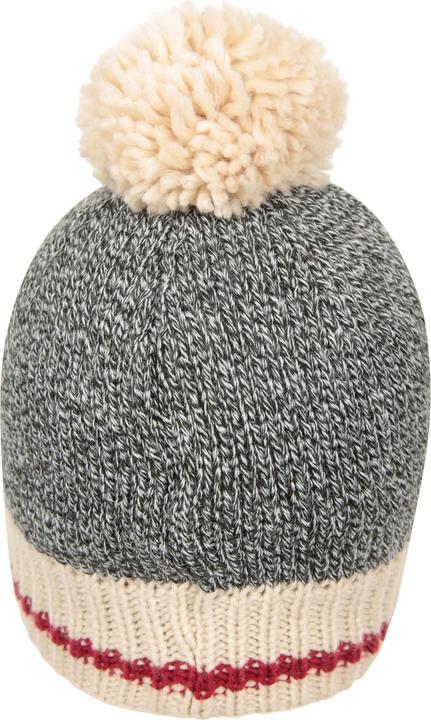 Actual product image Mountain Warehouse Mens Whistler Pom Pom Beanie (One size)