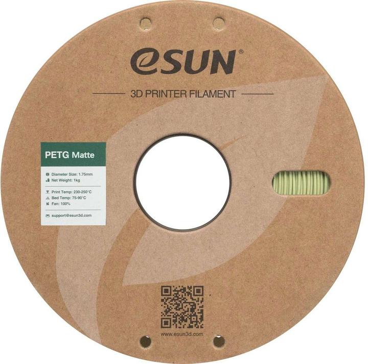 Produktbild eSUN Filament PETG-Matte Matchagrün 1.75 mm 1 kg (PETG, 1.75 mm, 1000 g)