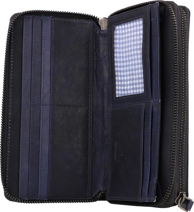 Actual product image Mika Ladies' wallet navy/blue