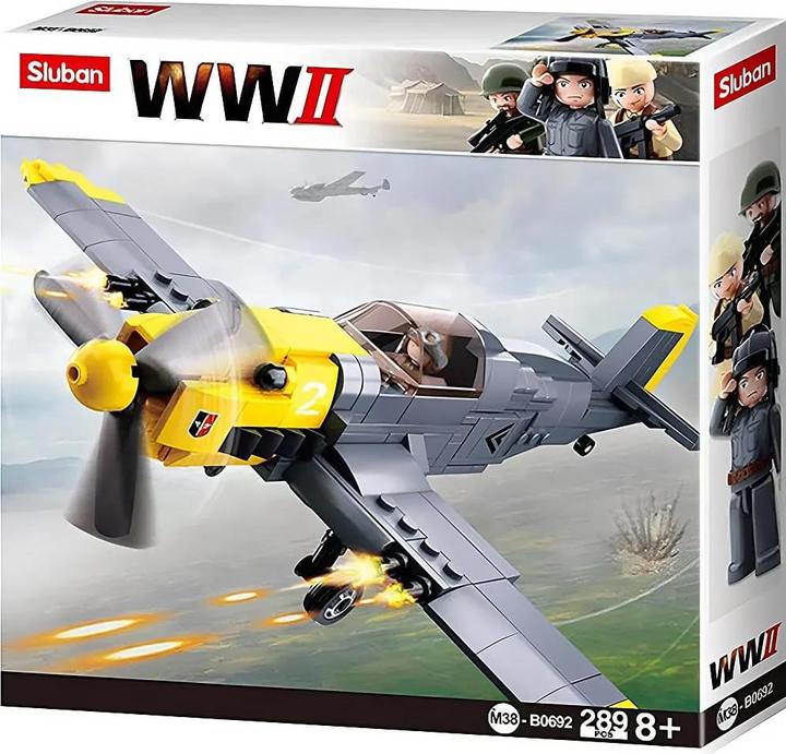 Actual product image Sluban M38-B0692 - Construction toy - German bomber