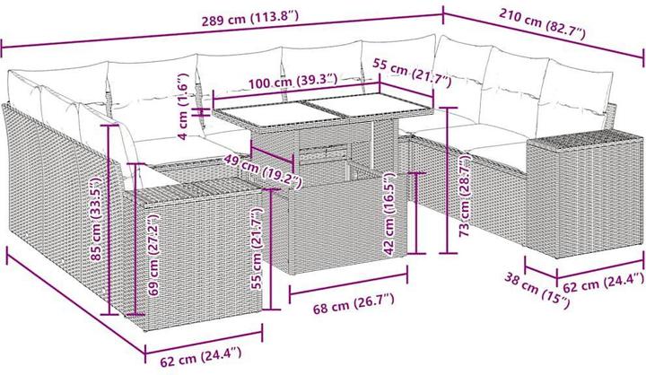 Produktbild vidaXL Andre