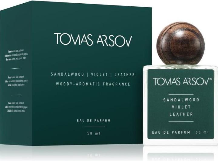 Actual product image Tomas Arsov Sandalwood Violet Leather EDP 50ml (Eau de parfum)