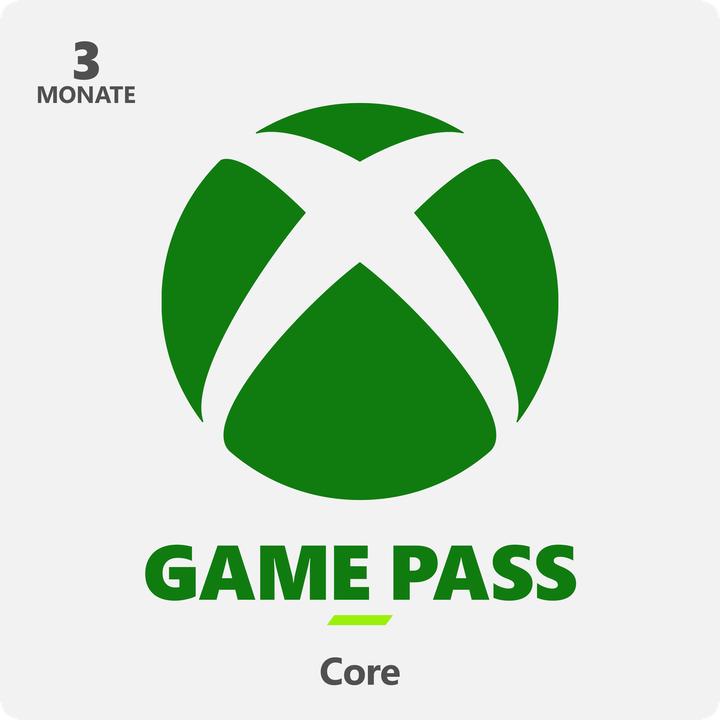 Actual product image Microsoft Xbox Game Pass Core 3 Months (3 months)