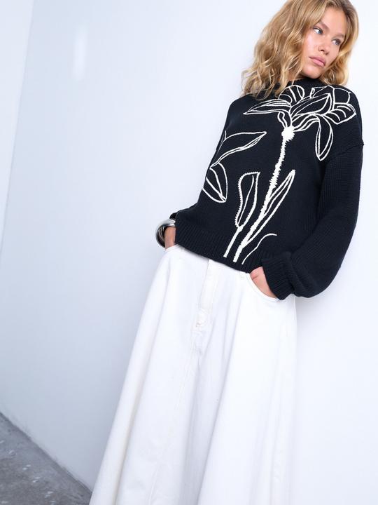 Produktbild Spokey Normal geschnitten Rundhalsausschnitt Pullover Strickpullover (M)