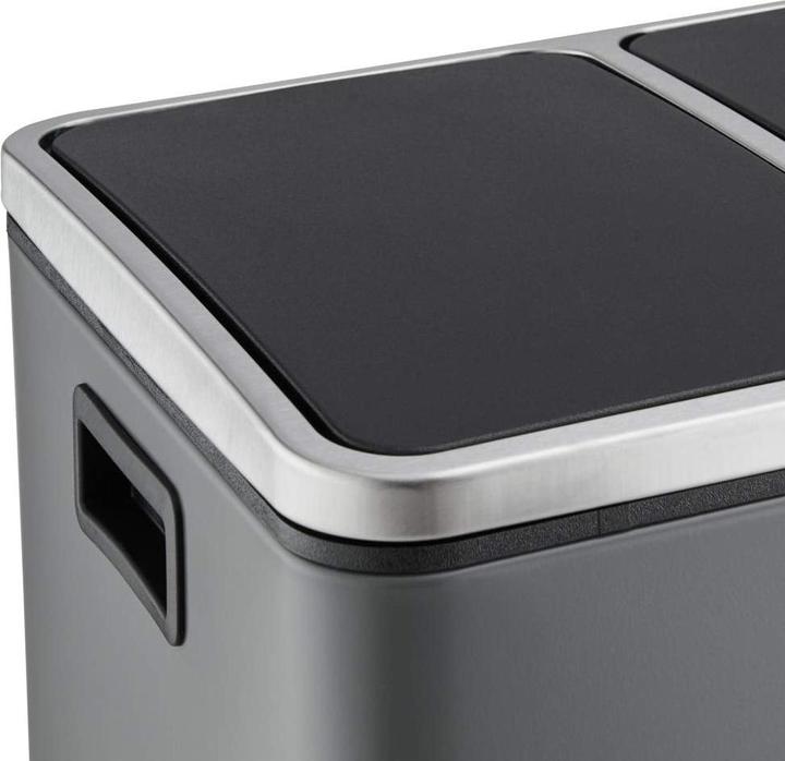 Produktbild Svita TM2X24 Treteimer, Grau (48 l)