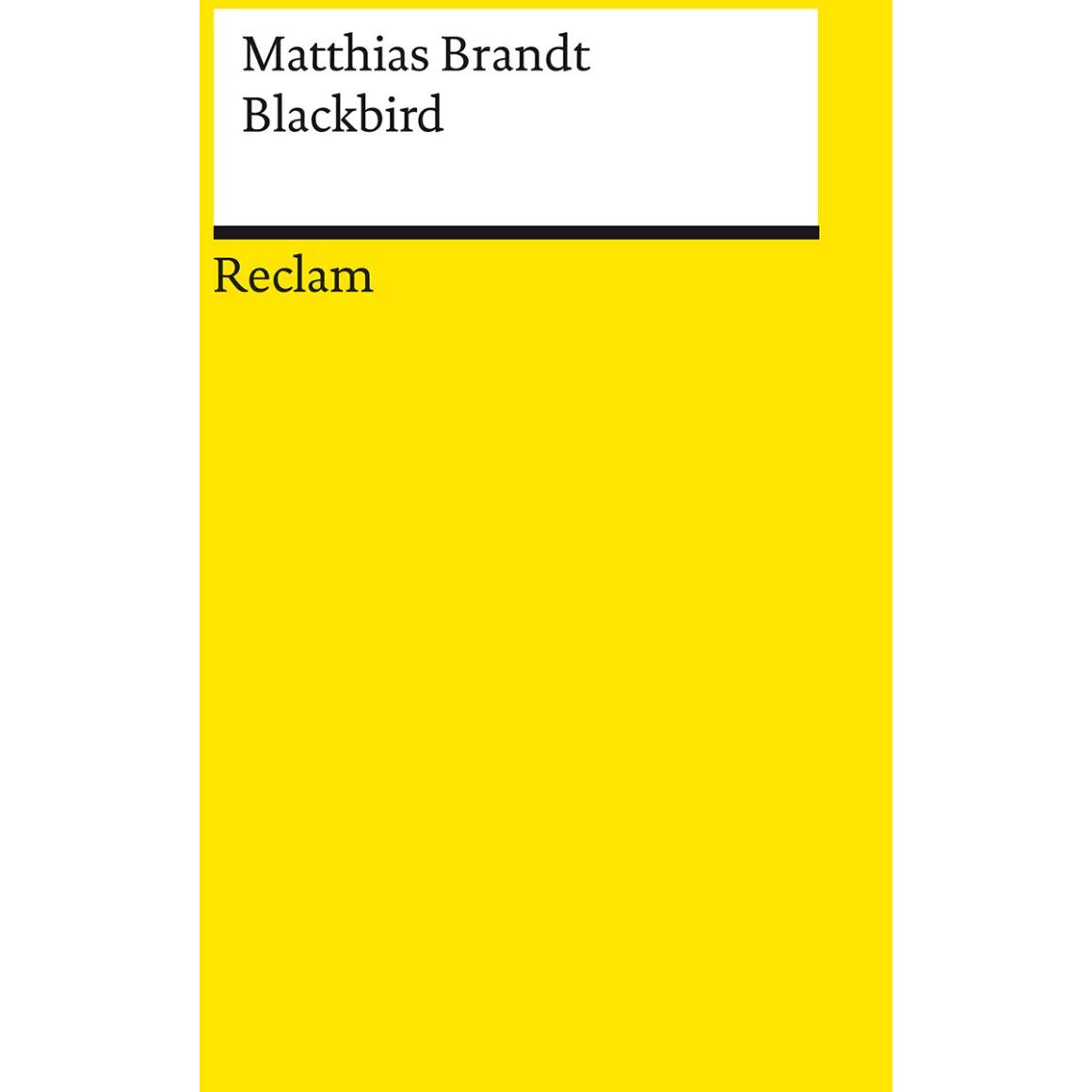 Blackbird, Belletristik von Matthias Brandt, Liane Schüller